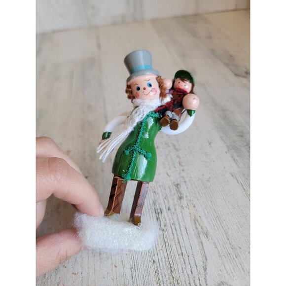 Kurt Adler tiny Tim vintage ornament Xmas Christmas Carol theme - Picture 4 of 9